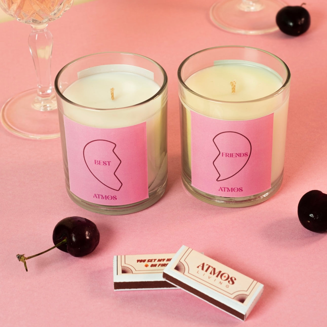 Galentine Candle Duo
